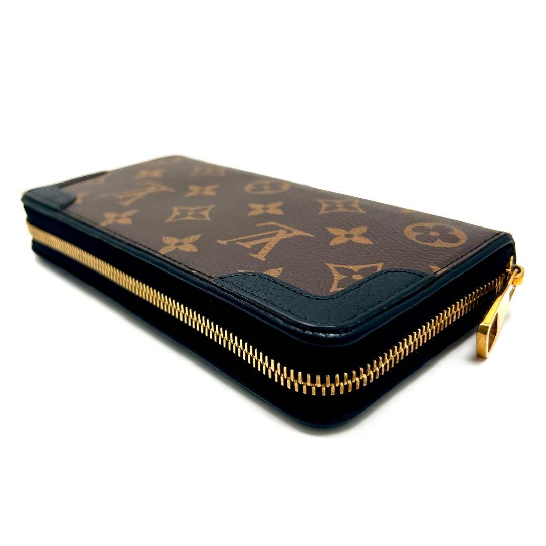 Louis Vuitton Monogram Retiro Zippy Wallet Black — view 7