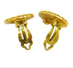 Chanel CC Logo Round Earrings — view 3