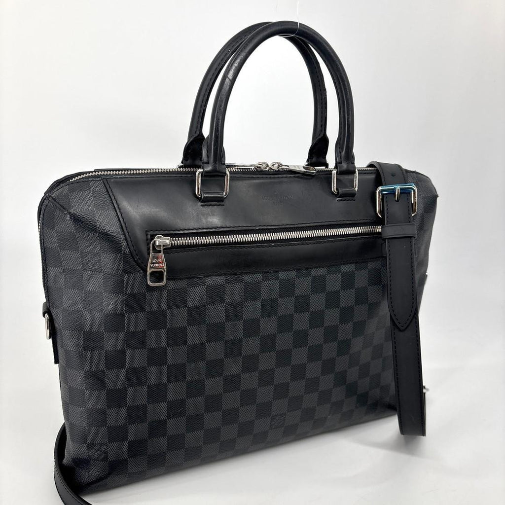 Louis Vuitton Damier Graphite Porte Documents Jour — view 3