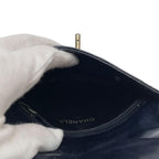 Chanel Bicolor Quilted Lambskin Waist Belt Bag Navy — view 8