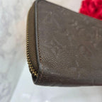Louis Vuitton Monogram Empreinte Zippy Wallet Light Brown — view 4