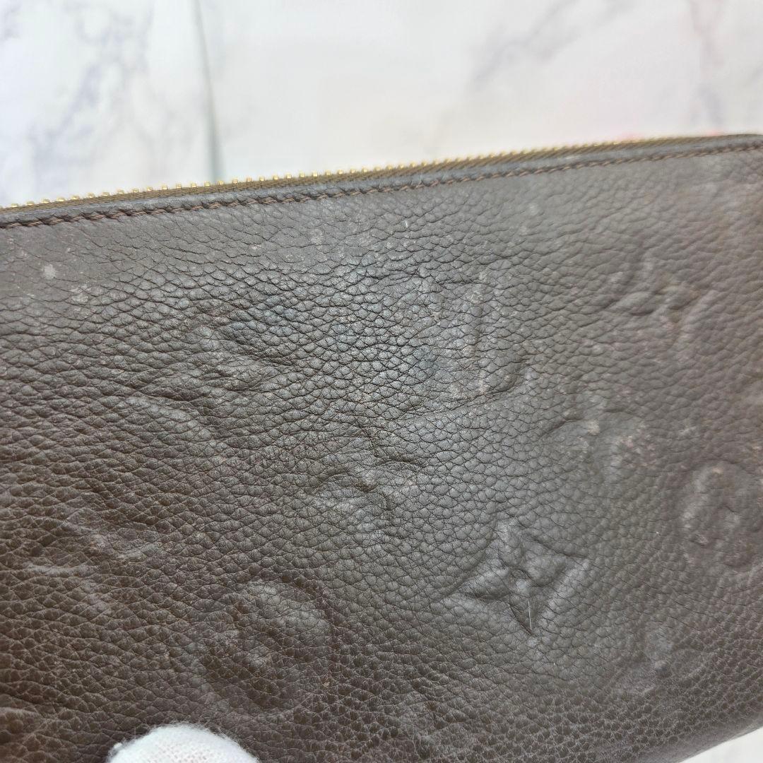 Louis Vuitton Monogram Empreinte Zippy Wallet Light Brown — view 8