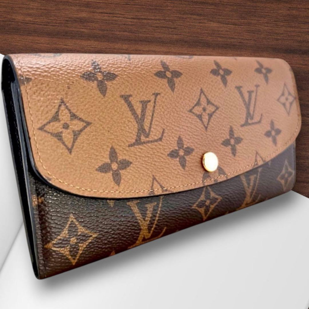 Louis Vuitton Monogram Reverse Portefeuille Emily Wallet