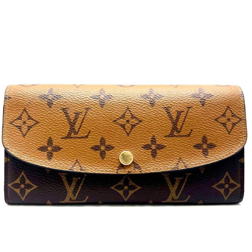 Louis Vuitton Monogram Reverse Portefeuille Emily Wallet — view 4
