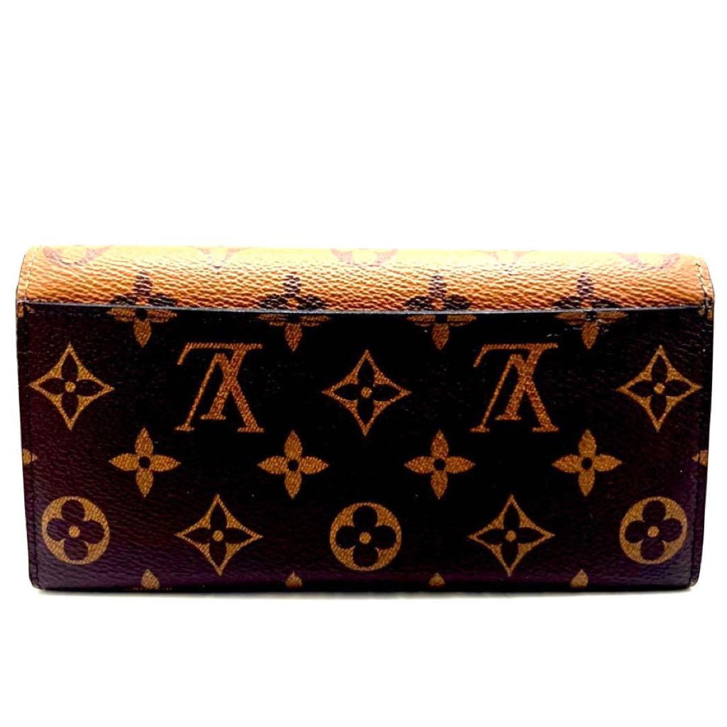 Louis Vuitton Monogram Reverse Portefeuille Emily Wallet — view 5