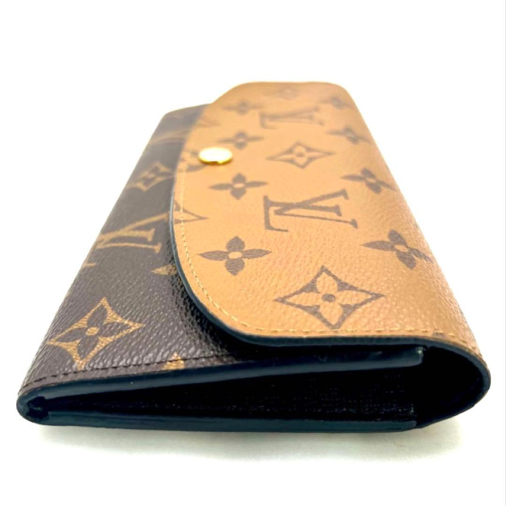 Louis Vuitton Monogram Reverse Portefeuille Emily Wallet — view 7