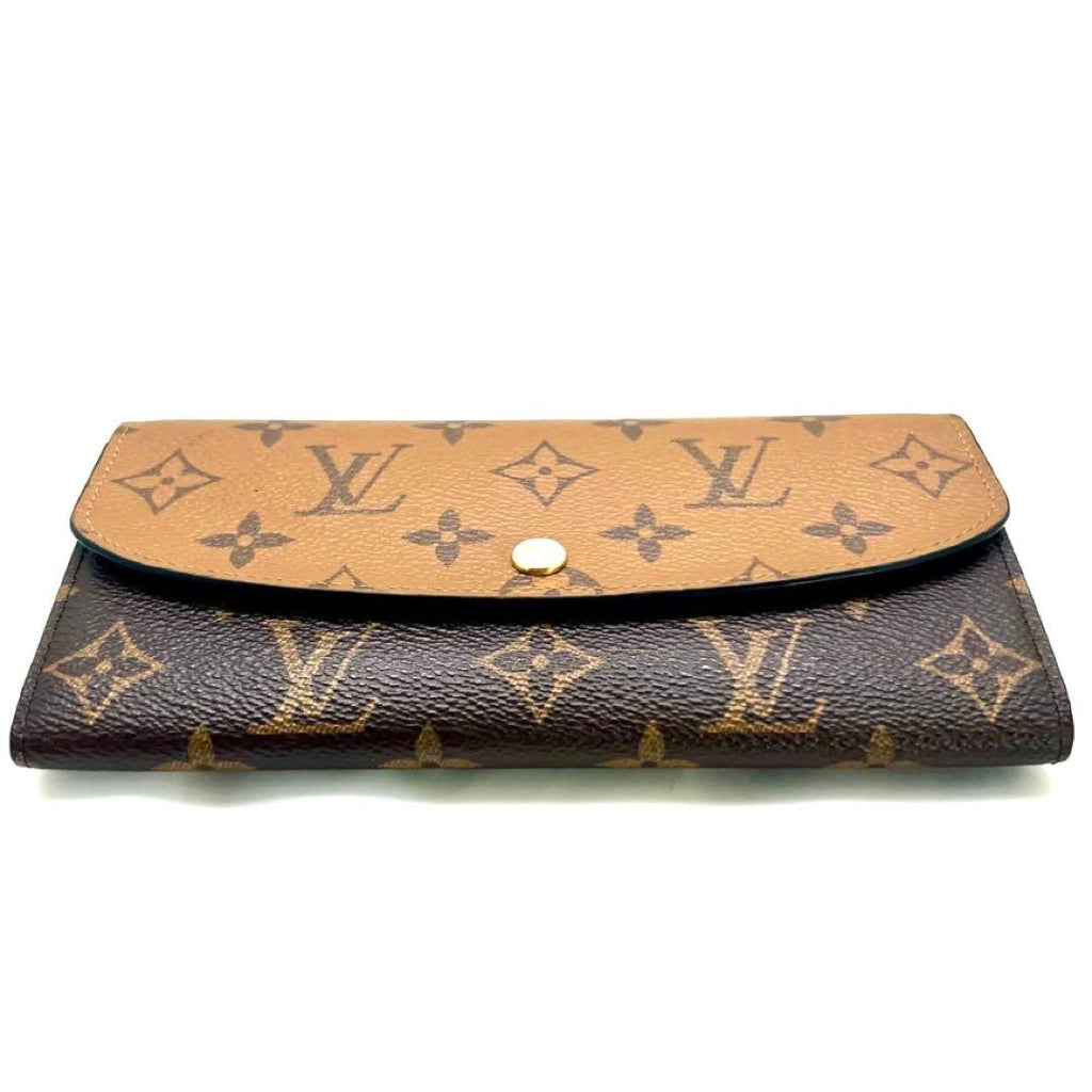 Louis Vuitton Monogram Reverse Portefeuille Emily Wallet — view 9