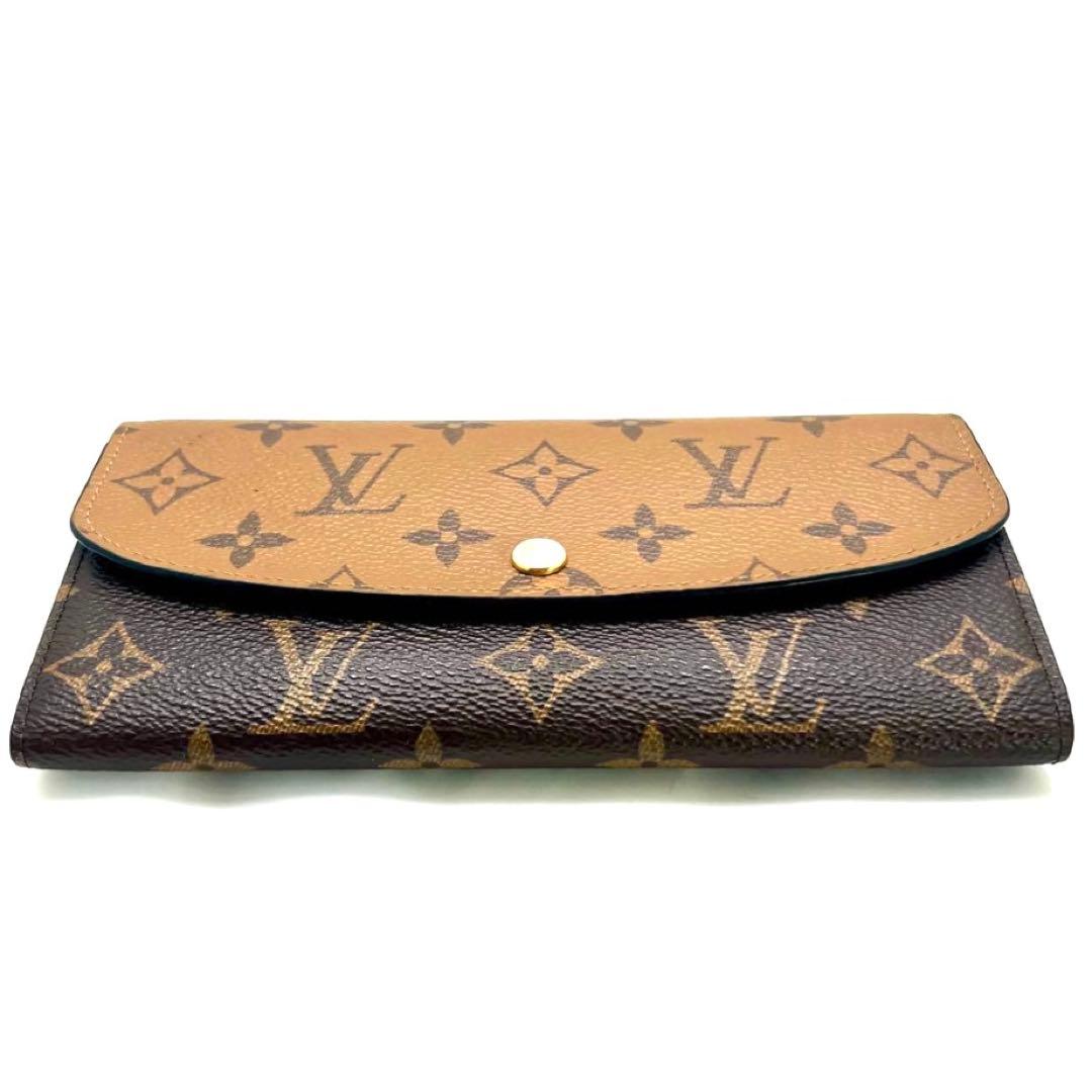 Louis Vuitton Monogram Reverse Portefeuille Emily Wallet — view 9
