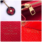 Louis Vuitton Monogram Empreinte Flower Marie Nur Je Wallet — view 9