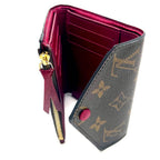Louis Vuitton Monogram Portefeuille Victorine Fuchsia Wallet — view 4