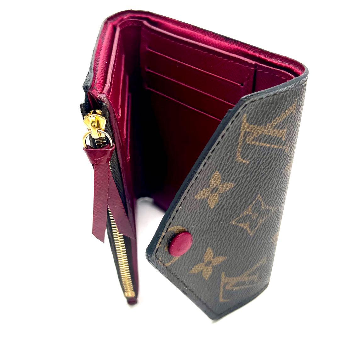 Louis Vuitton Monogram Portefeuille Victorine Fuchsia Wallet — view 4