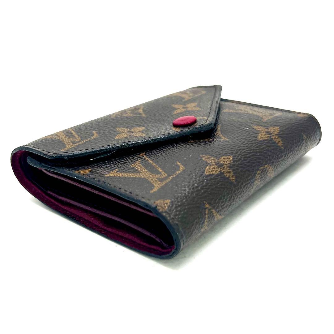 Louis Vuitton Monogram Portefeuille Victorine Fuchsia Wallet — view 7