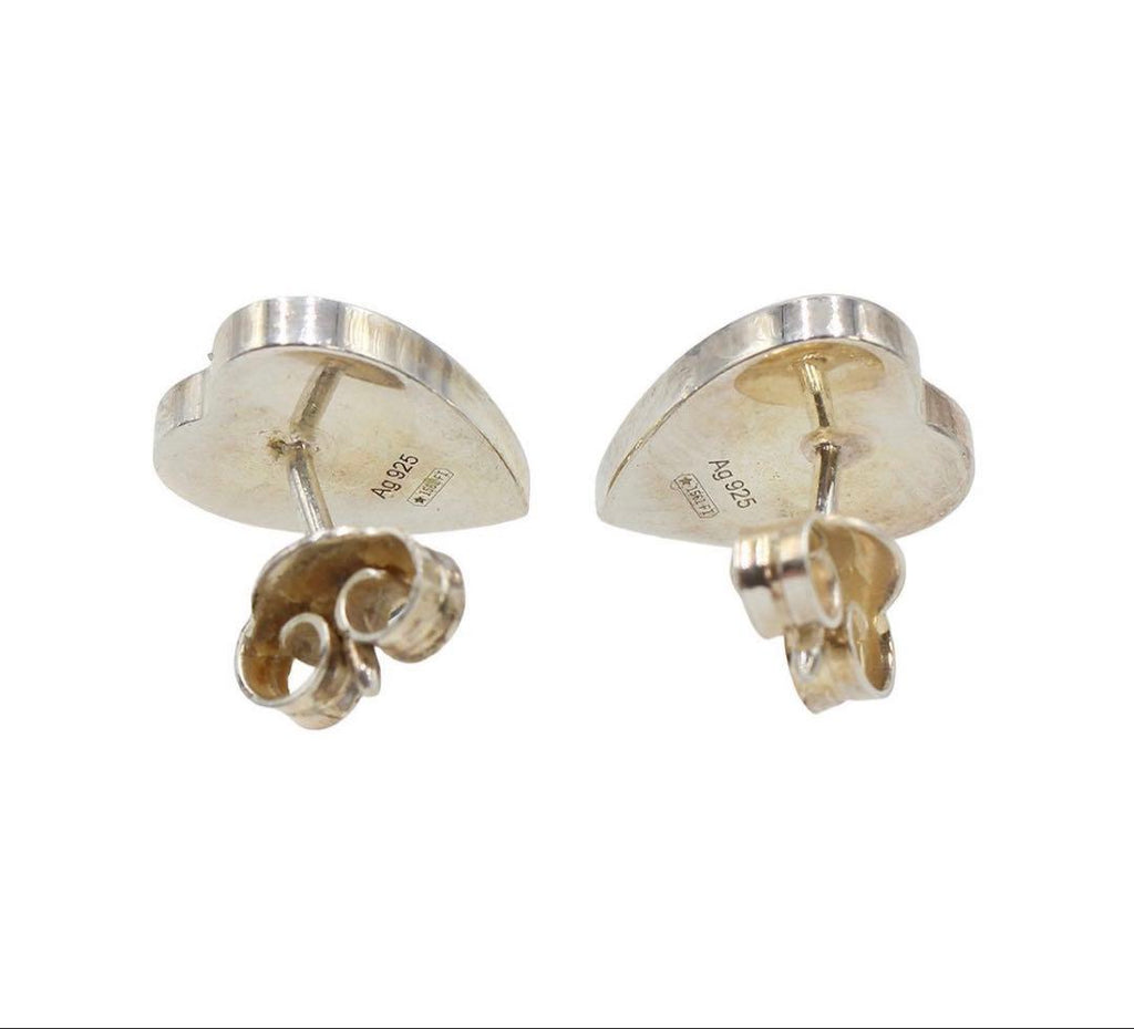 Gucci Heart Logo Earrings — view 3