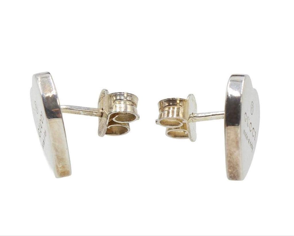 Gucci Heart Logo Earrings — view 4