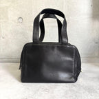 Loewe Anagram Logo Handbag Leather Black — view 3