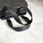 Loewe Anagram Logo Handbag Leather Black — view 6