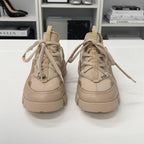 Dior D-connect Logo Rubber Leather Sneakers — view 4