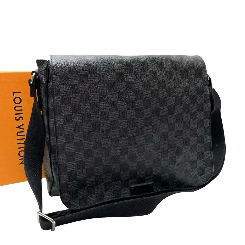 Louis Vuitton Damier Graphite District Shoulder