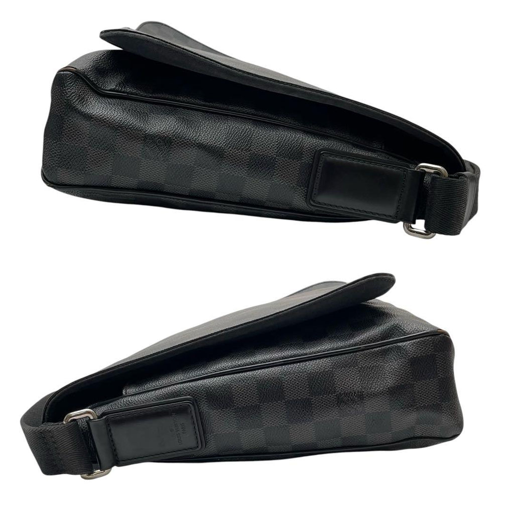 Louis Vuitton Damier Graphite District Shoulder — view 3