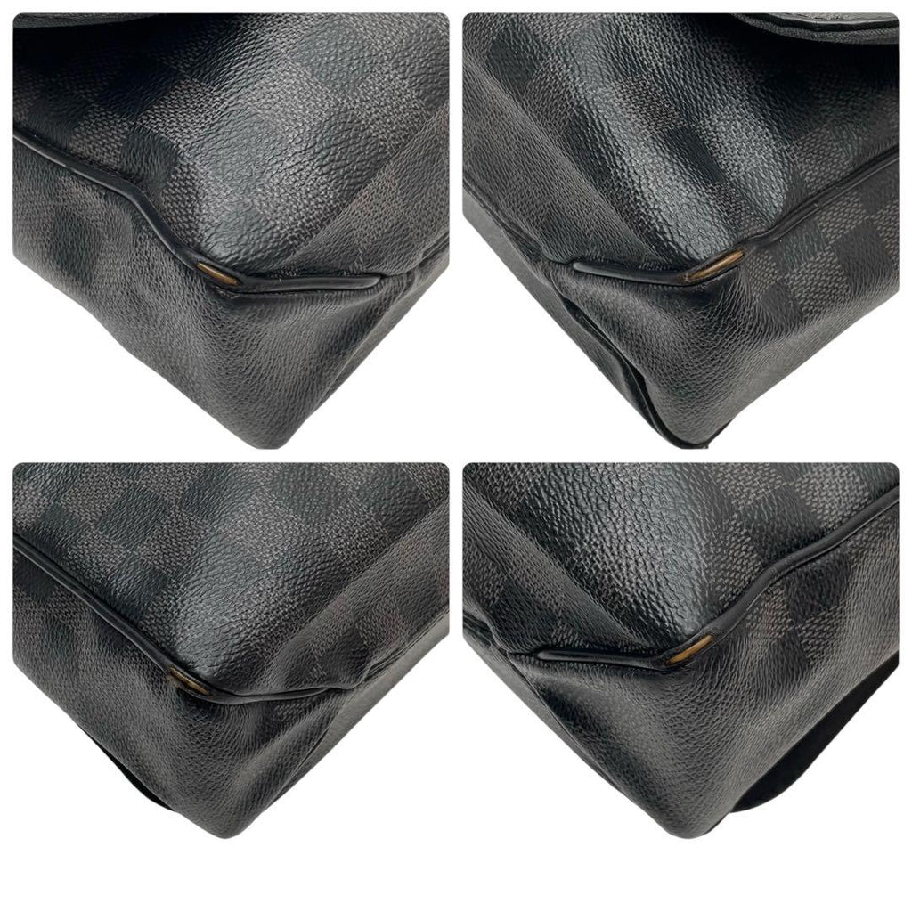 Louis Vuitton Damier Graphite District Shoulder — view 5