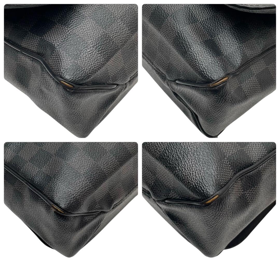Louis Vuitton Damier Graphite District Shoulder — view 5