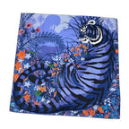 Hermes Carre Tiger Alice Charley Shawl Scarf