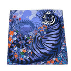 Hermes Carre Tiger Alice Charley Shawl Scarf — view 2