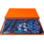 Hermes Carre Tiger Alice Charley Shawl Scarf — view 9