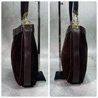 Gucci Sherry Line Shoulder Bag Suede Brown — view 7