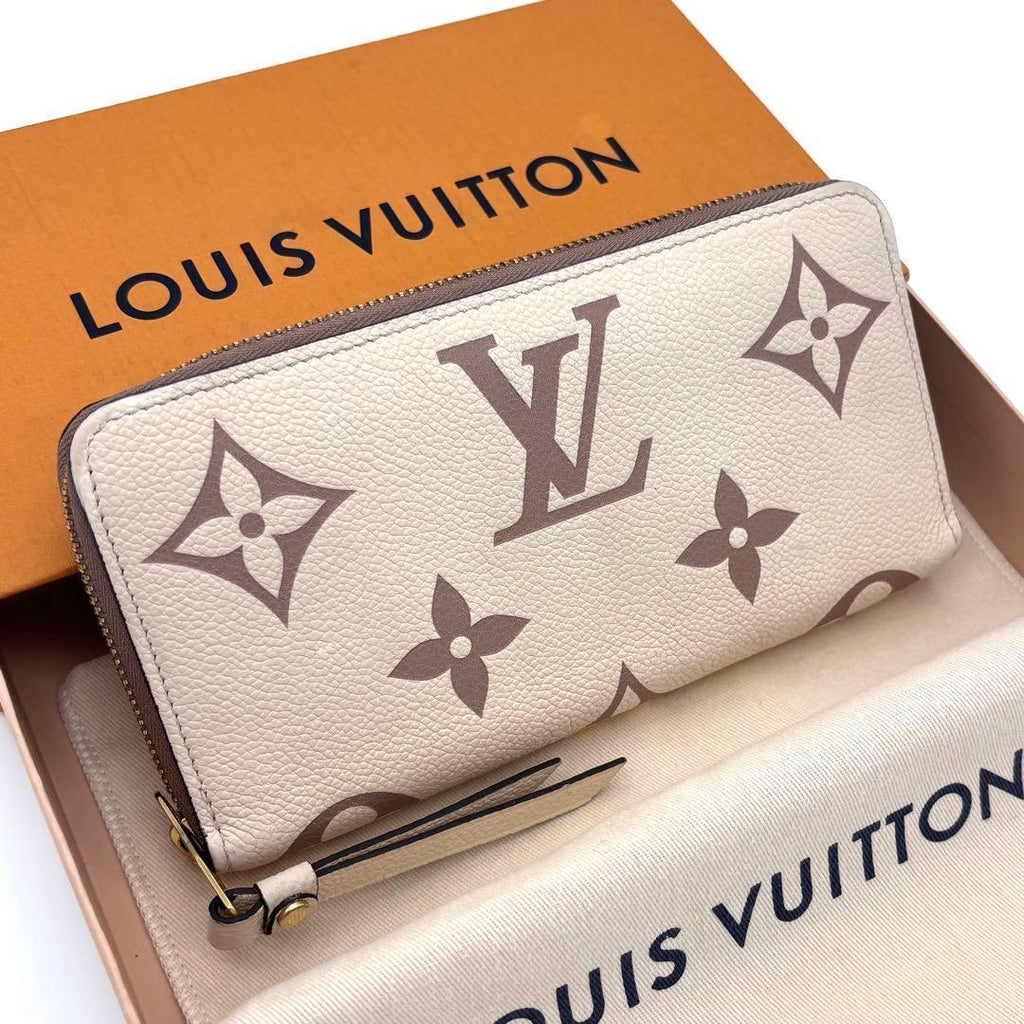 Louis Vuitton Bicolor Monogram Empreinte Zippy Wallet — view 2