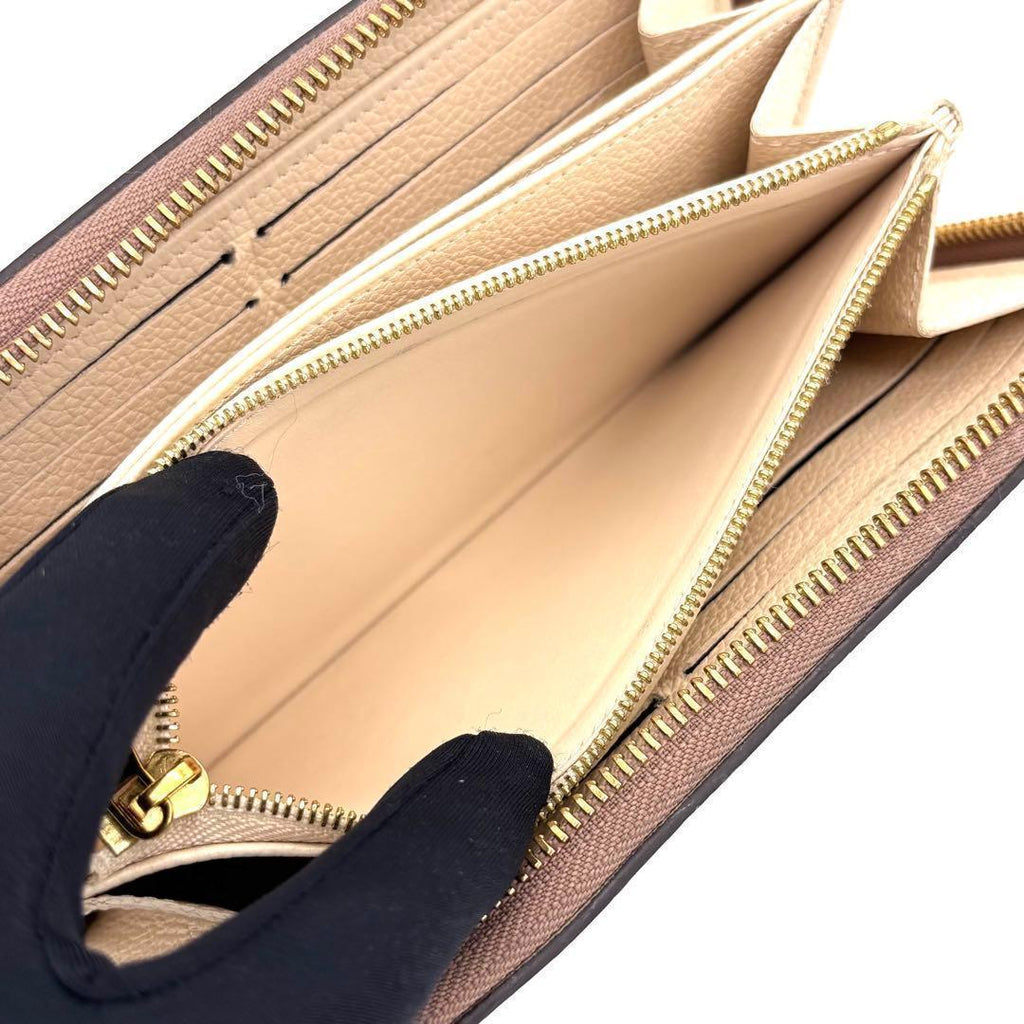 Louis Vuitton Bicolor Monogram Empreinte Zippy Wallet — view 3
