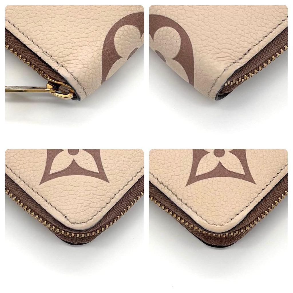 Louis Vuitton Bicolor Monogram Empreinte Zippy Wallet — view 8
