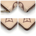 Louis Vuitton Bicolor Monogram Empreinte Zippy Wallet — view 8