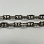 Saint Laurent Yves Key Motif Anchor Chain Necklace Metal — view 7
