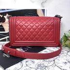 Chanel Boy Chain Shoulder Quilted — view 3