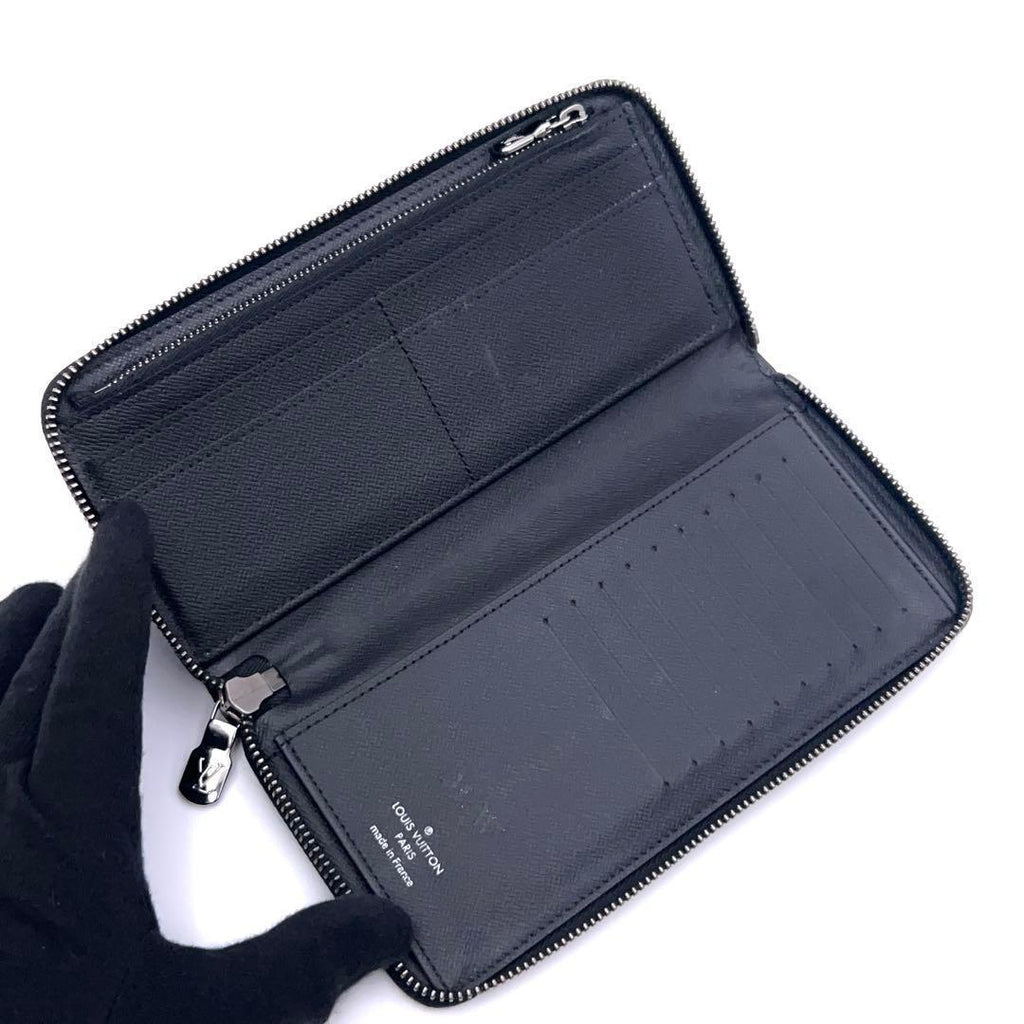 Louis Vuitton Monogram Eclipse Wallet Zippy Vertical — view 3