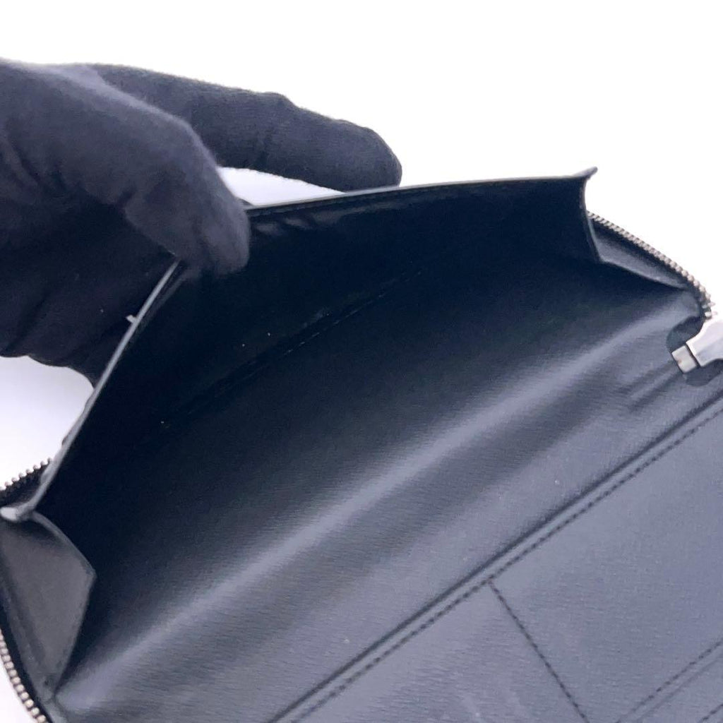 Louis Vuitton Monogram Eclipse Wallet Zippy Vertical — view 4