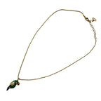 Dior Parakeet Motif Rhinestone Necklace Vintage — view 4