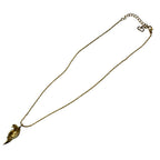 Dior Parakeet Motif Rhinestone Necklace Vintage — view 5