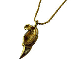 Dior Parakeet Motif Rhinestone Necklace Vintage — view 8