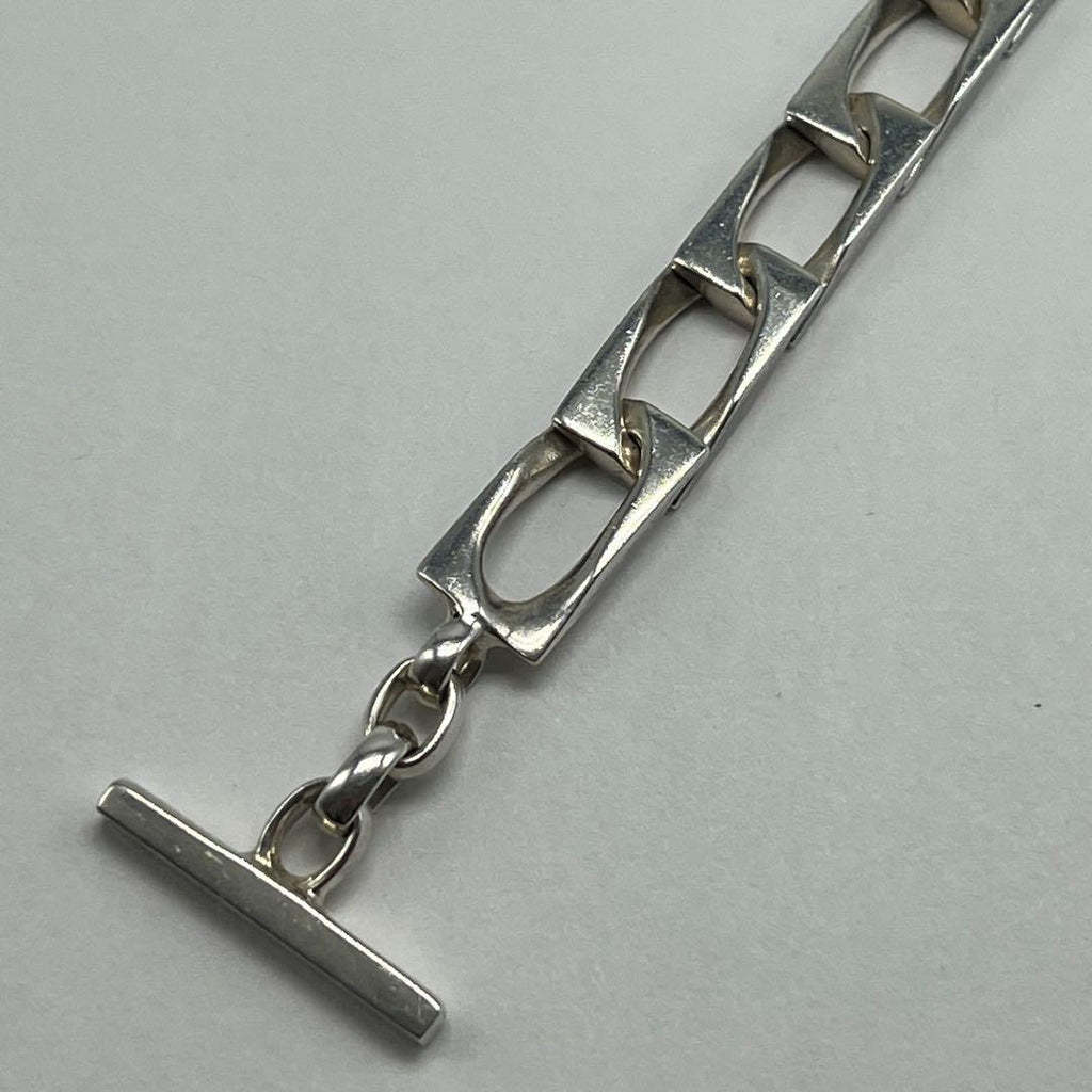 Gucci Vintage Figaro Bracelet Silver — view 6