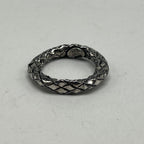 Bottega Veneta Intrecciato Ring Silver — view 2