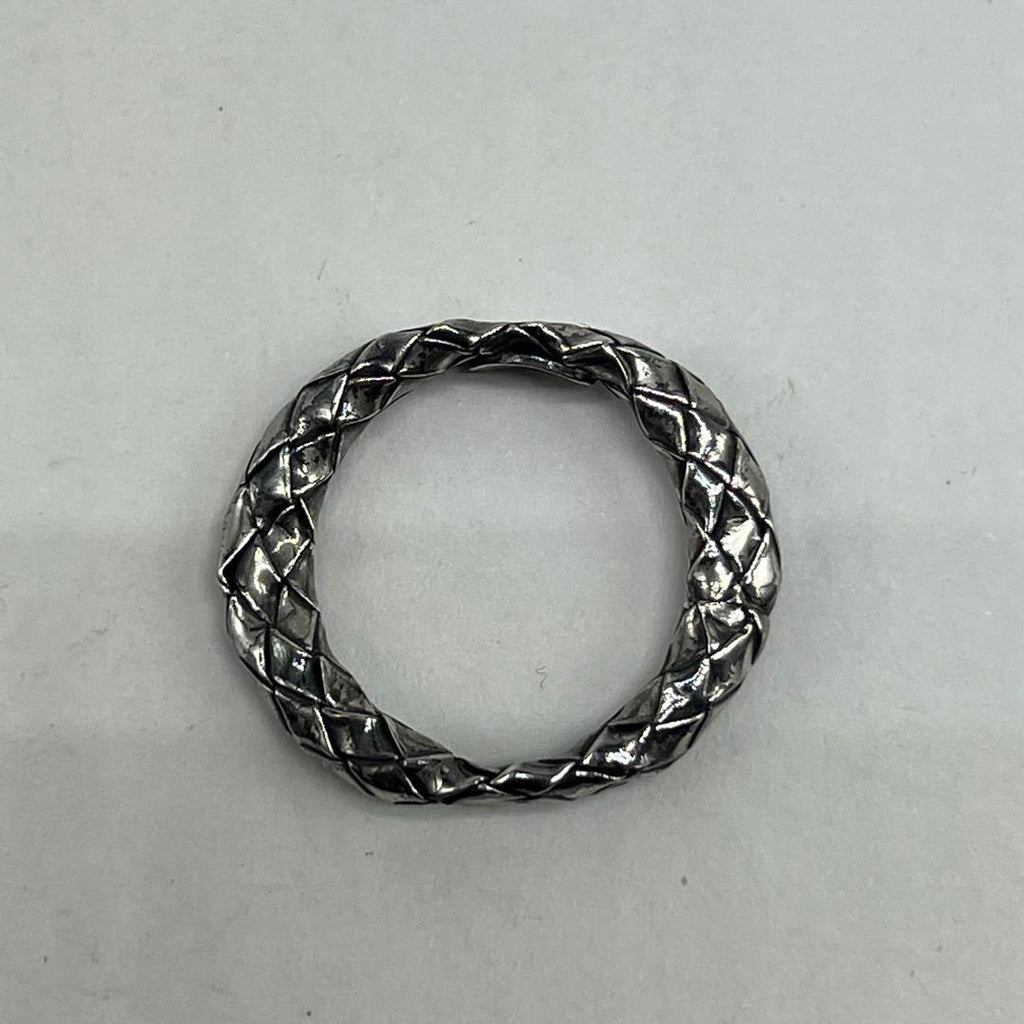 Bottega Veneta Intrecciato Ring Silver — view 6