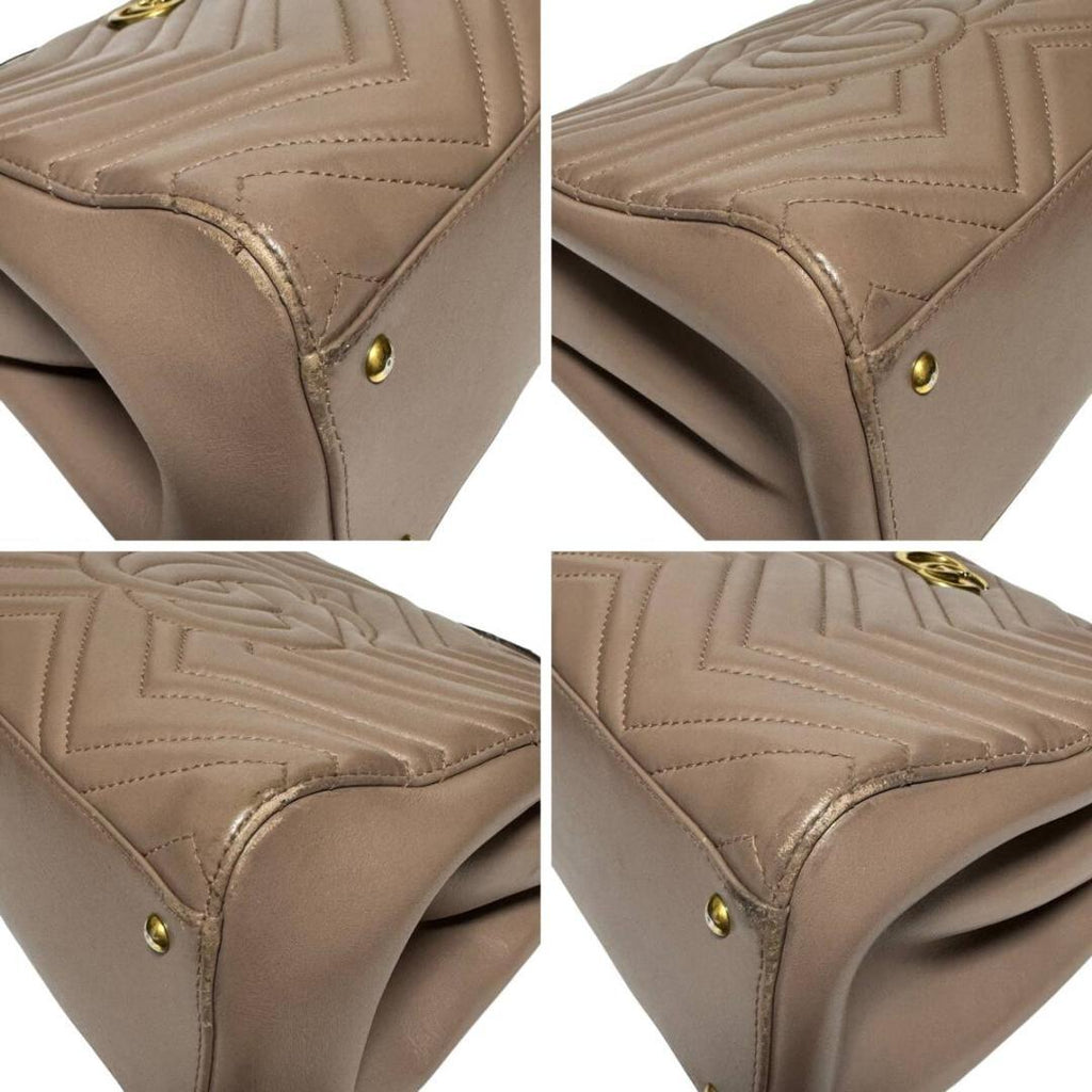 Gucci GG Marmont Quilted Tote Bag — view 7