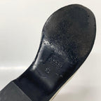 Gucci GG Canvas Leather Horsebit Platform Loafers — view 9