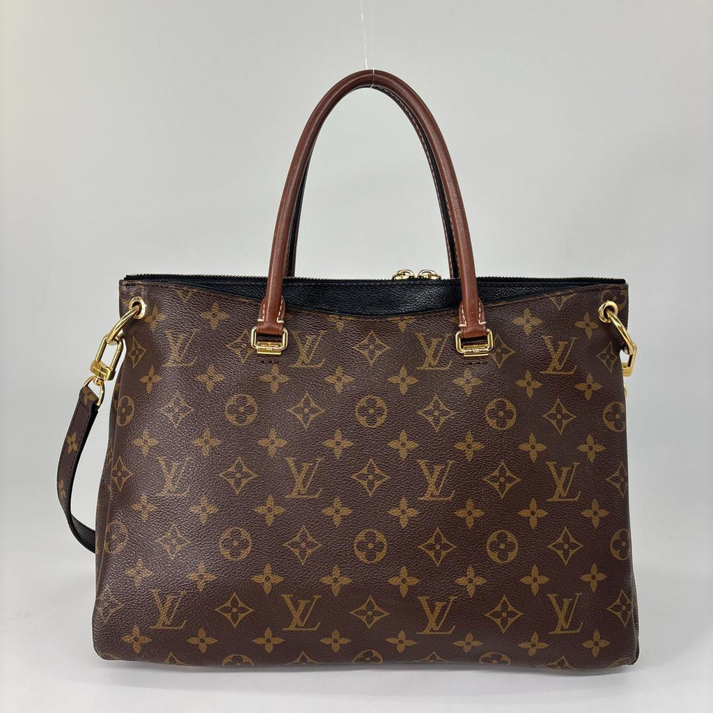 Louis Vuitton Super Pallas MM Handbag Black — view 5