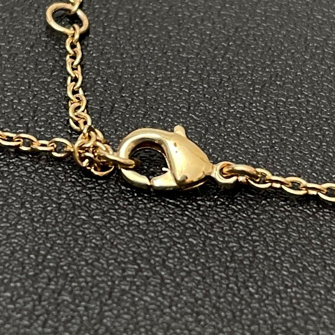 Dior Clair de Lune CD Logo Necklace Rhinestone — view 7