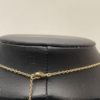 Dior Clair de Lune CD Logo Necklace Rhinestone — view 8