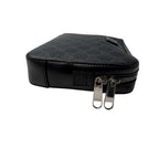 Gucci GG Supreme Pouch Clutch Black — view 4