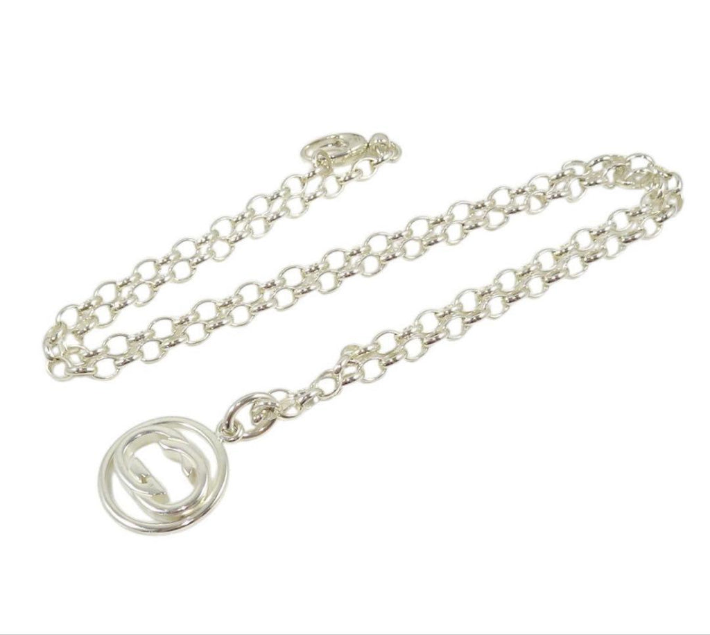 Gucci Interlocking G Double G Logo Necklace — view 2